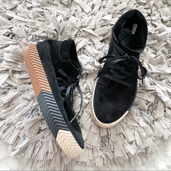 Adidas Alexander Wang AW Skate Mid Shoes Green Night Core Black Sneakers AC6850 main image 6